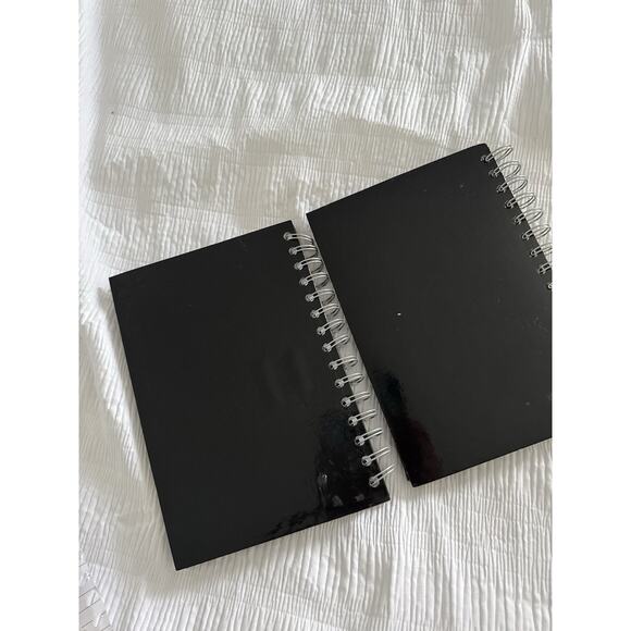 Lot of 2 Notebooks Journals Pink Purple Diary Pockets Girly Stationery - Picture 3 of 5